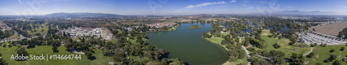 Aerial view of Whittier Narrows Recreation