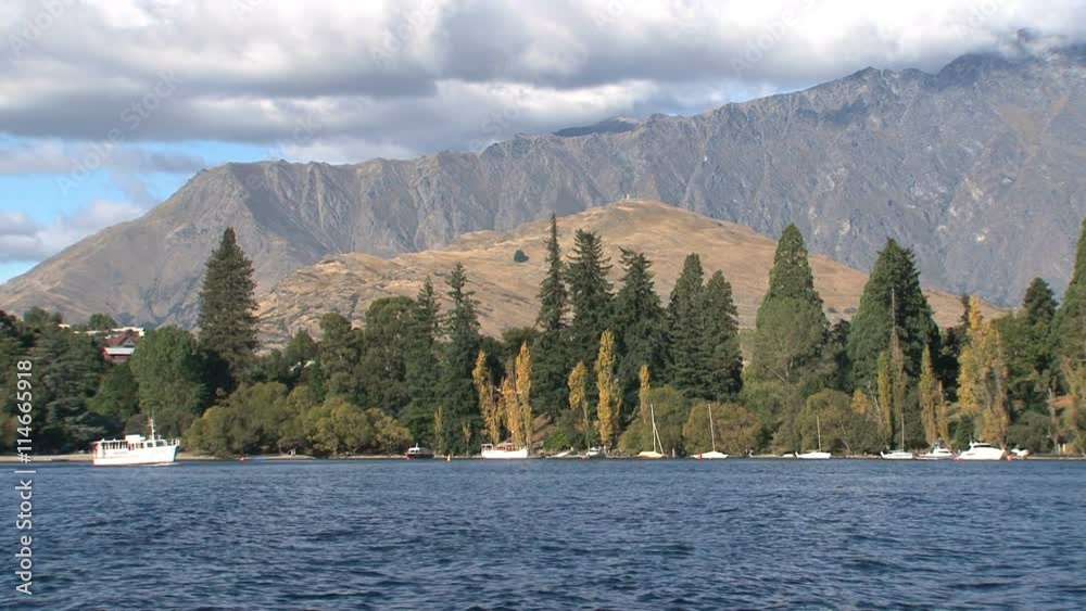 Queenstown at the Southern Island, New-Zealand Queenstown at the Southern Island, New-Zealand