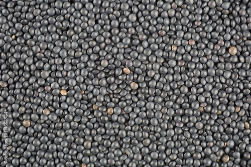 Black lentils texture