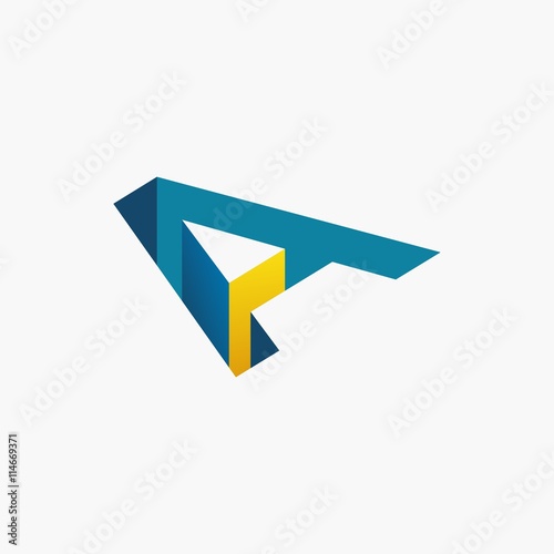 Free Download Abstract shapes of letters - GFXLoad