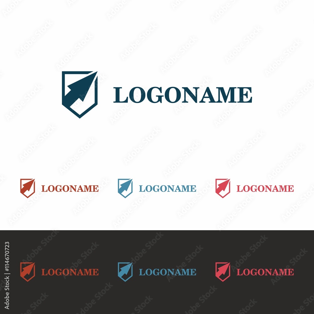 Universal template logo Universal template logo