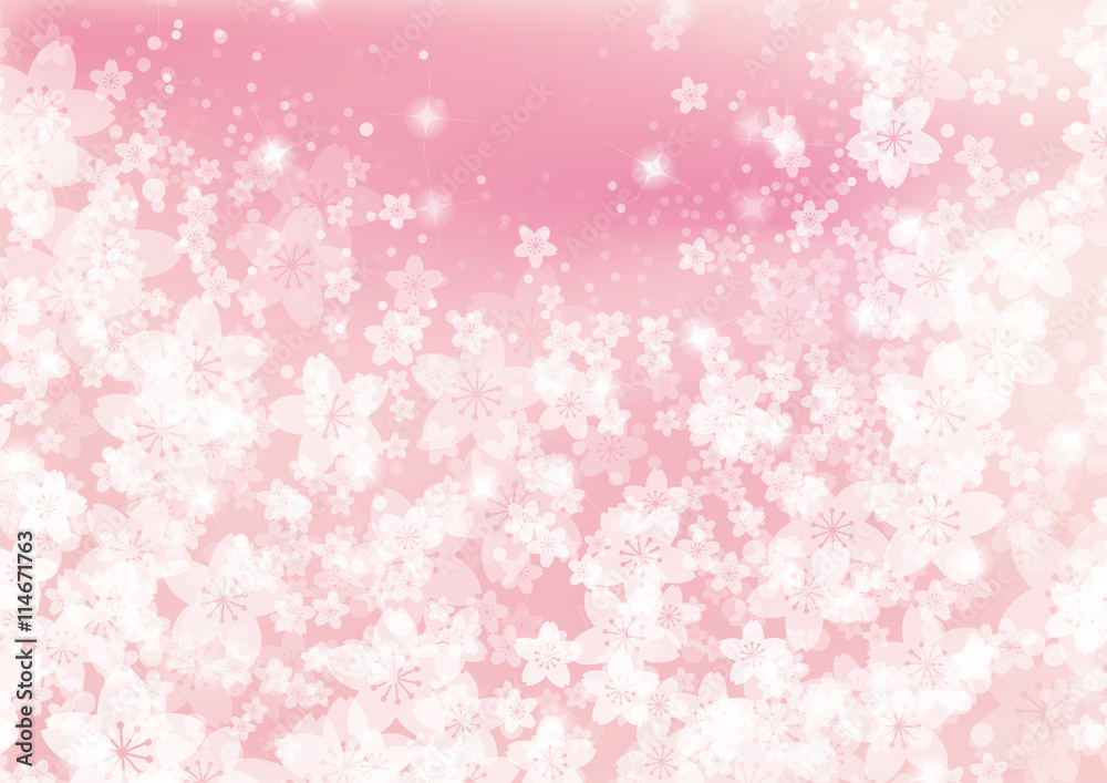 桜ピンクの背景 桜ピンクの背景