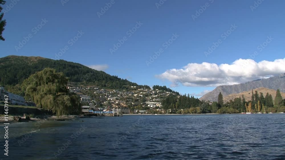 Queenstown at the Southern Island, New-Zealand Queenstown at the Southern Island, New-Zealand