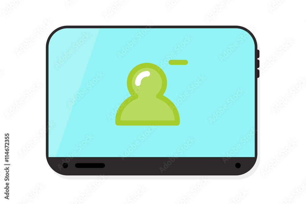 Tablet vector illustration Tablet vector illustration