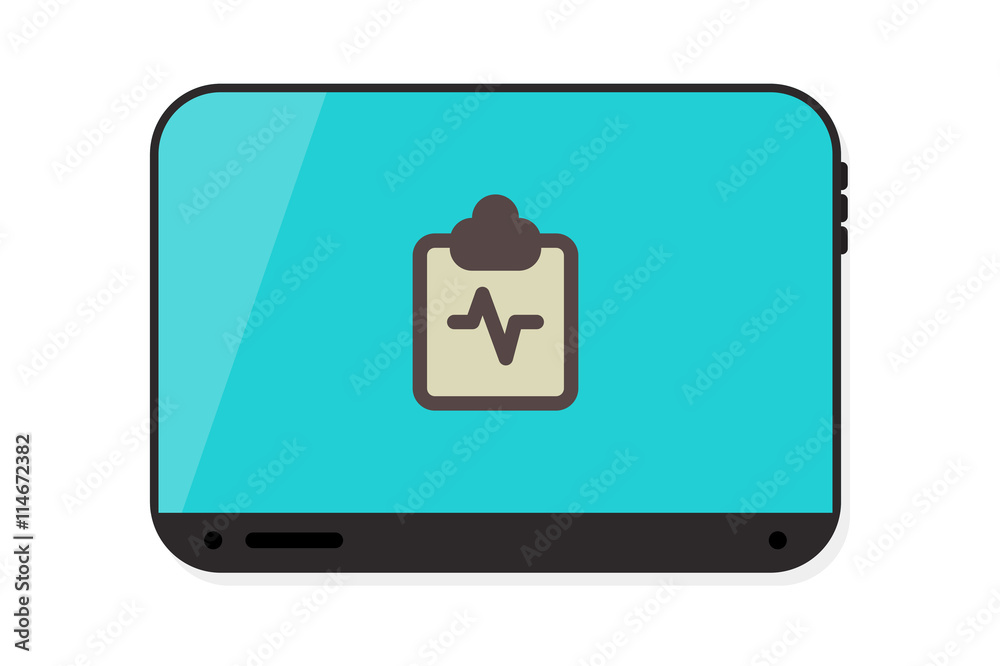 Tablet vector illustration Tablet vector illustration