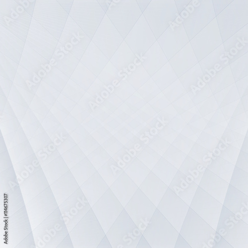 Abstract perspective background with white & grey tones