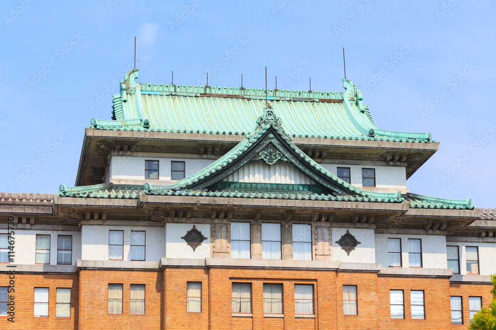 愛知県庁 本庁舎 -名古屋城大天守風屋根を乗せた帝冠様式の重要文化財-