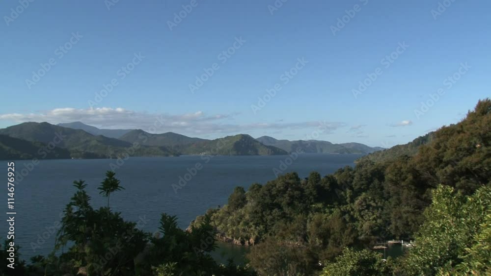 Picton area zoom-out in New-Zealand Picton area zoom-out in New-Zealand