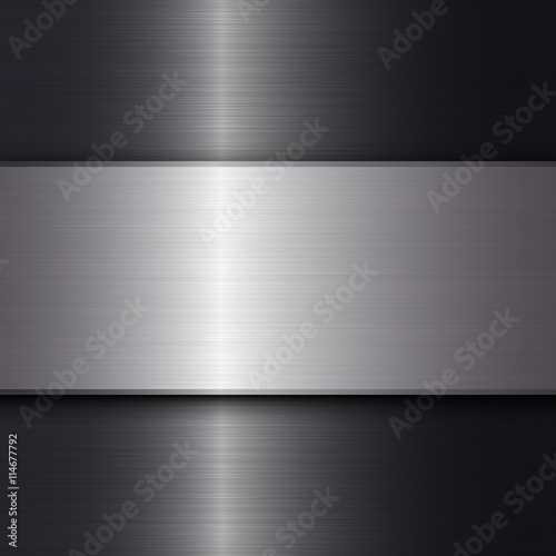 Metal texture background. Abstract vector background with space for text