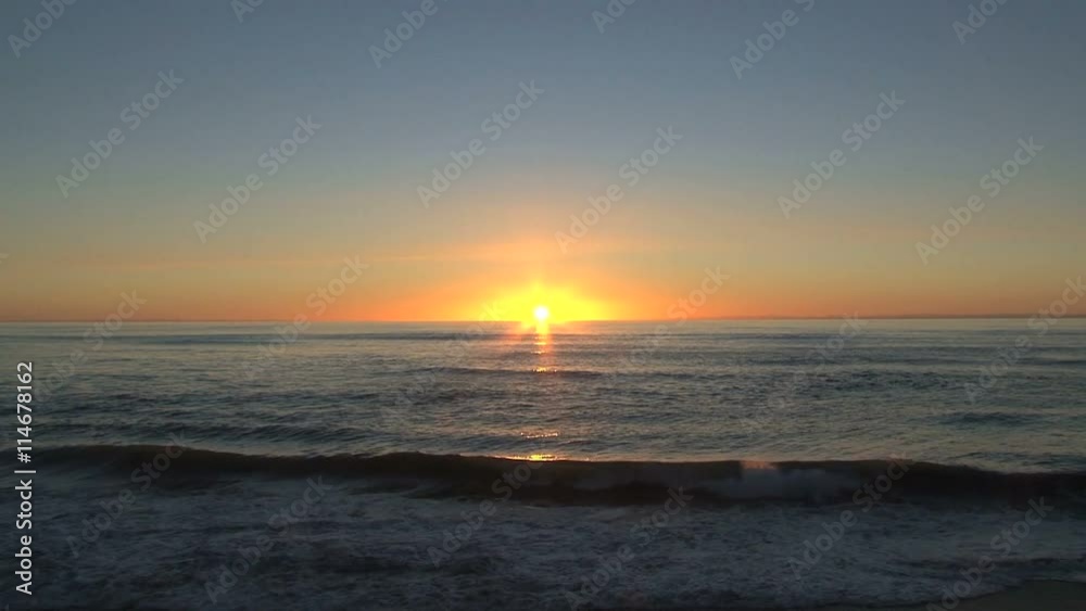 Sunset at the west coast New-zealand Sunset at the west coast New-zealand