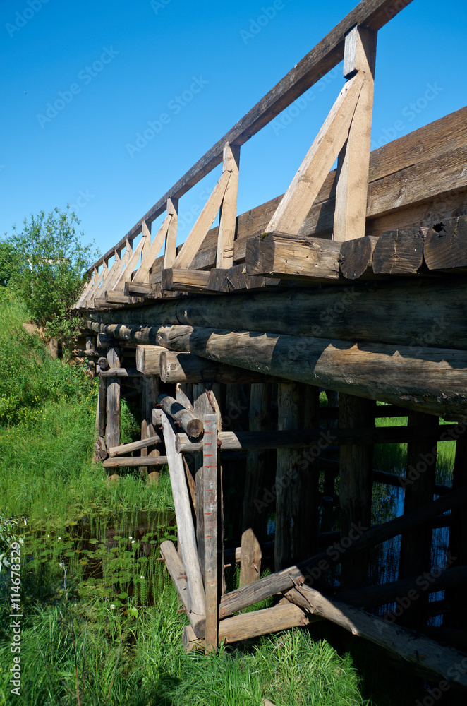 Wooden bridge Wooden bridge