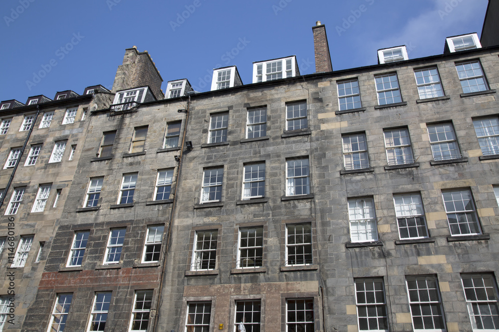 Royal Mile Street Buildings; Edinburgh
