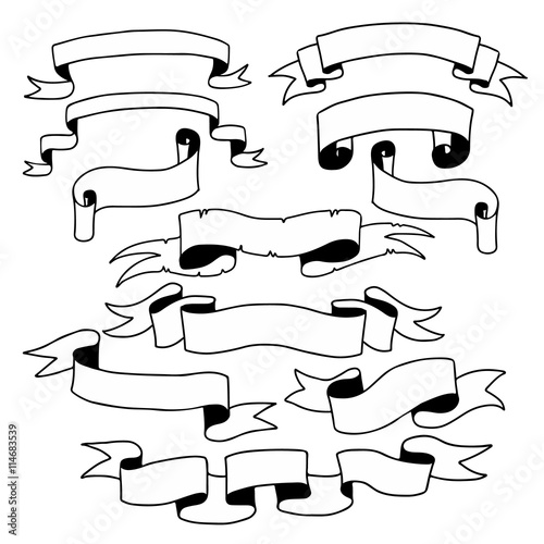 Graphic Ribbons Set