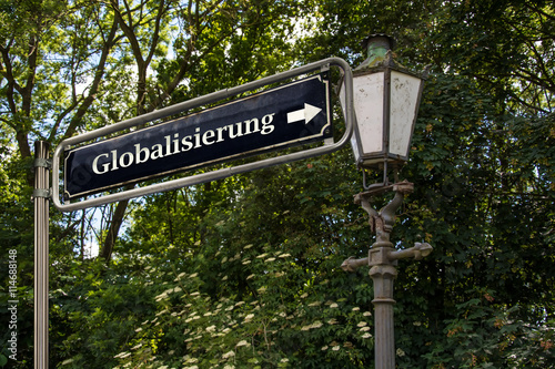 Schild 53 - Globalisierung