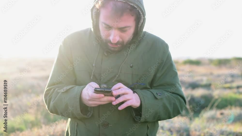 Using smart phone