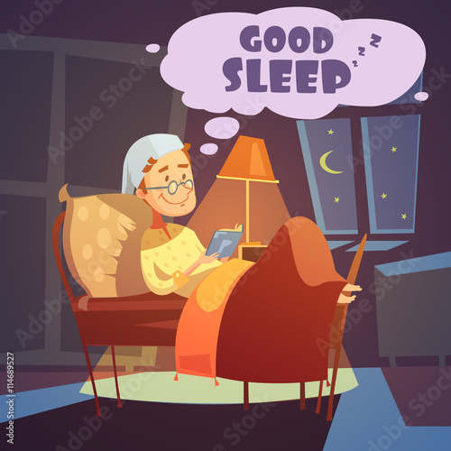 Good Sleep Illustration photo