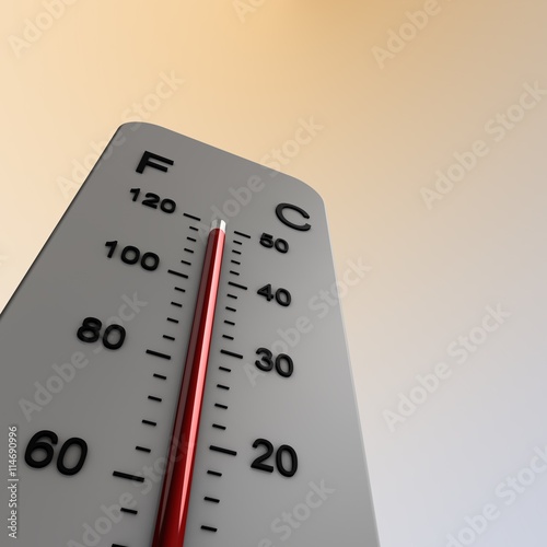 Thermometer - hitte  photo