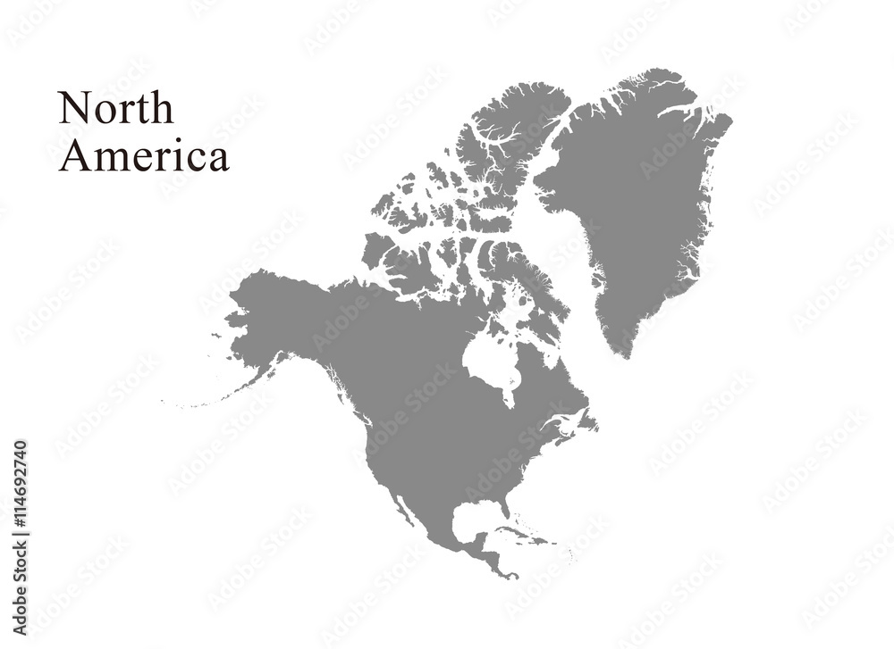 北アメリカ大陸