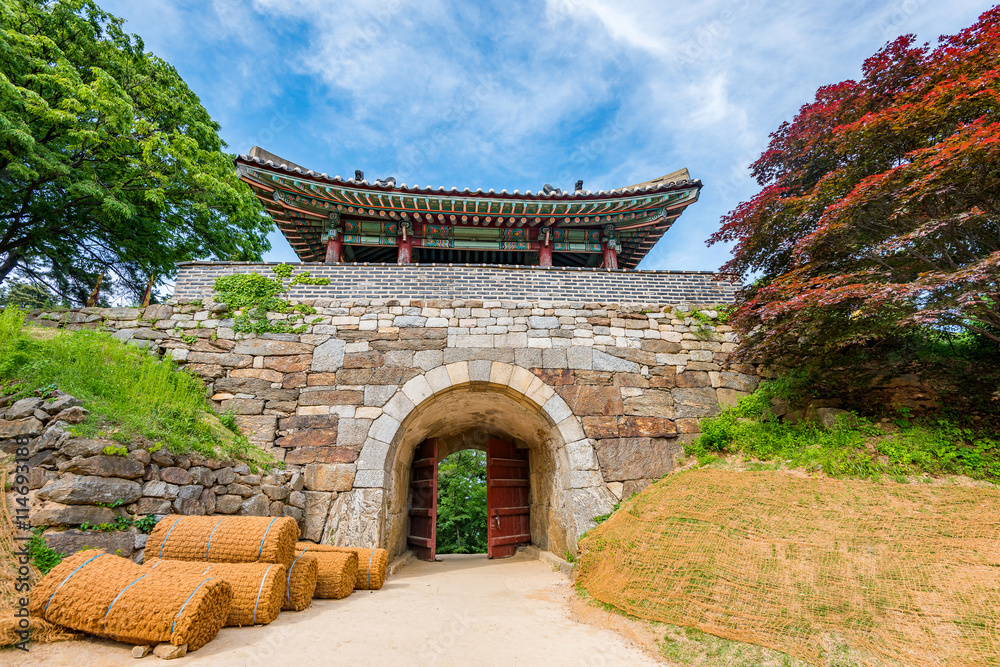 Namhansanseong Fortress in Seoul, South Korea Namhansanseong Fortress in Seoul, South Korea