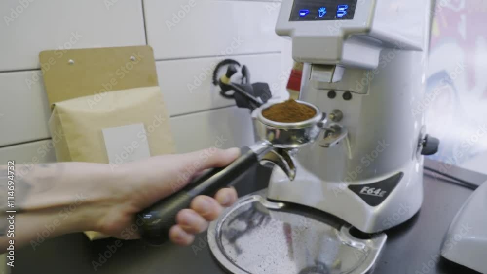 Making coffee