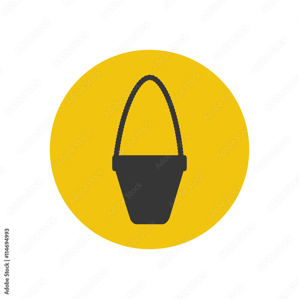 Basket silhouette icon Basket silhouette icon