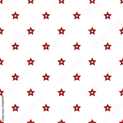 Happy Independence Day seamless pattern vector.