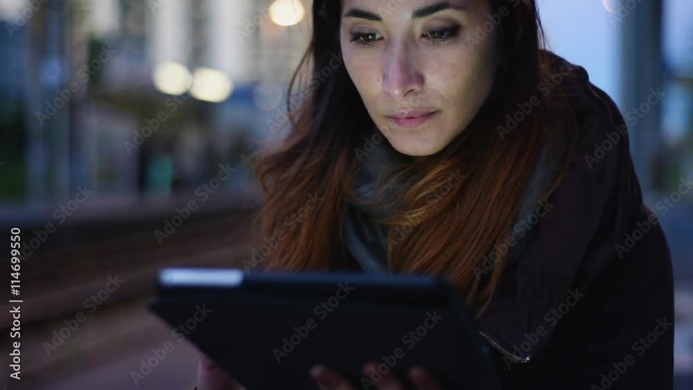 Using digital tablet