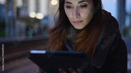 Using digital tablet