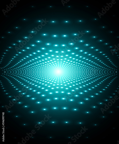 Shiny led lights structural background illustration.
