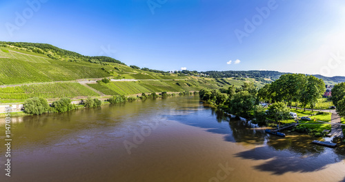 famous Moselle Sinuosity in Trittenheim © travelview