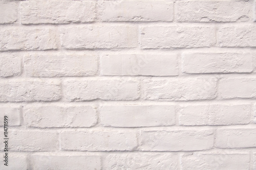 white bricks texture background