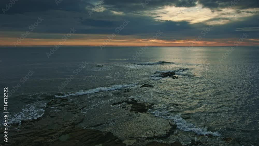 Seascape at dawn