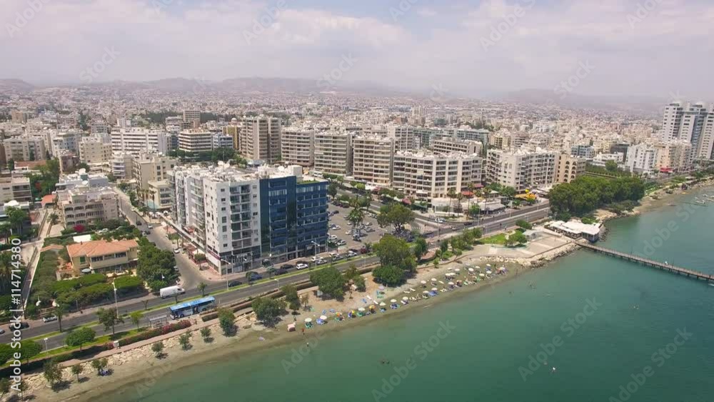 2 shots of Limassol city in Cyprus 2 shots of Limassol city in Cyprus