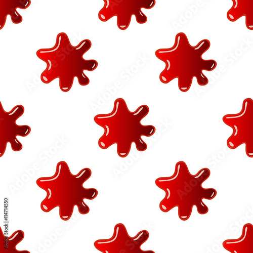 seamless pattern with blood