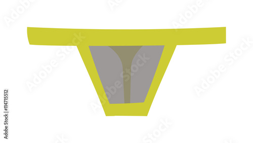Fashion colorful lace g string thong panties, isolated on white background. Thong underpants fashion isolated pants female clothing lace underclothes. Style seductive beauty thong underpants.