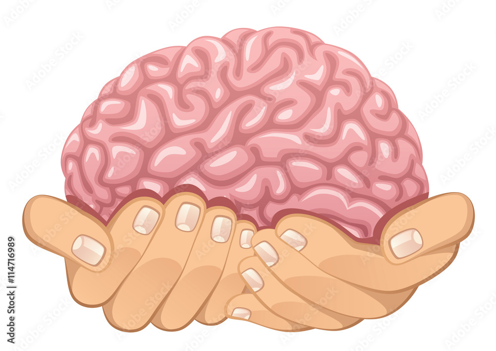 Brain in hand Brain in hand