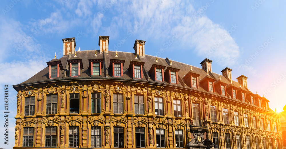Fototapeta premium Grand Place in Lille France