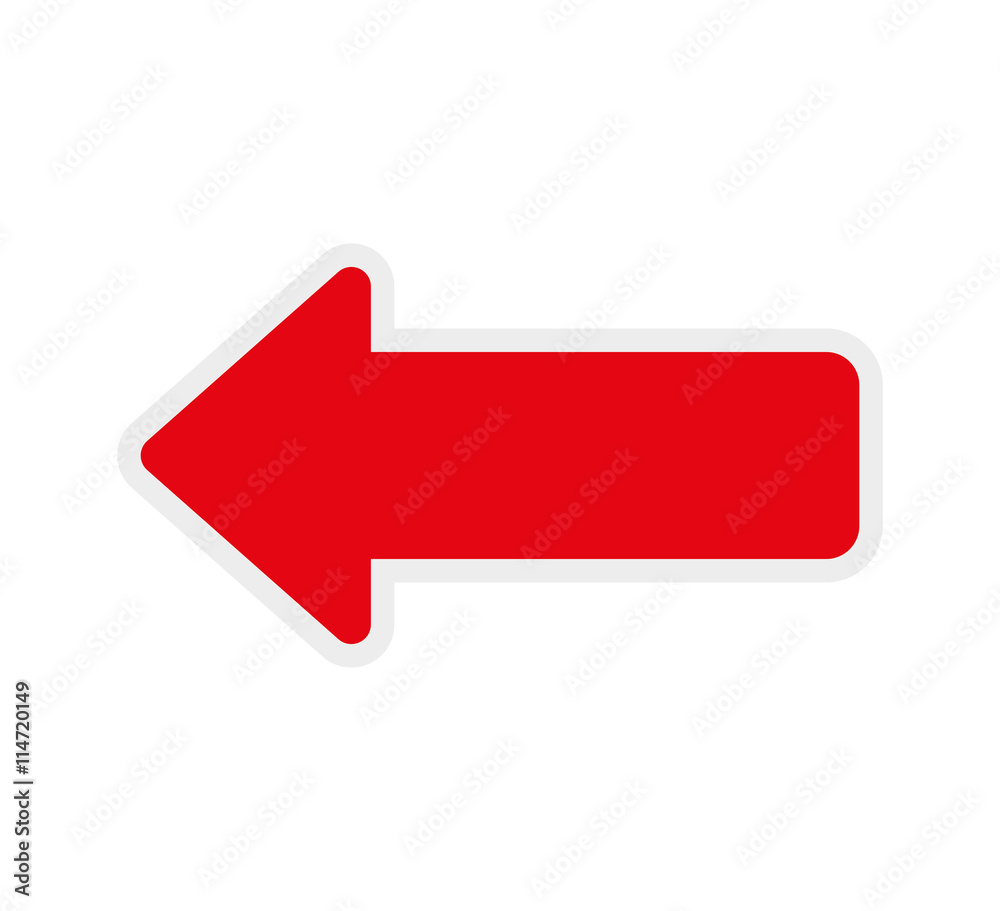 Way and direction concept represented by arrow icon. isolated and flat illustration Way and direction concept represented by arrow icon. isolated and flat illustration
