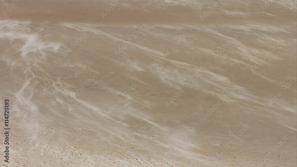 Sand on beach