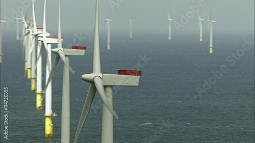 Walney Offshore wind farm photo