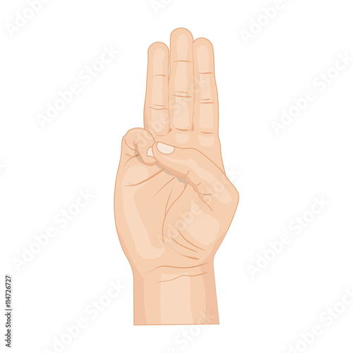 scout sign vector illustration isolated on white background