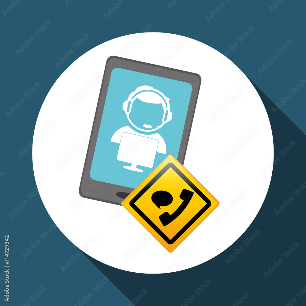 Technical service  concept with icon design, vector illustration 10 eps graphic.