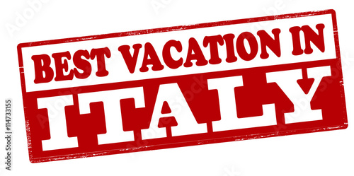 Best vacation in Italy