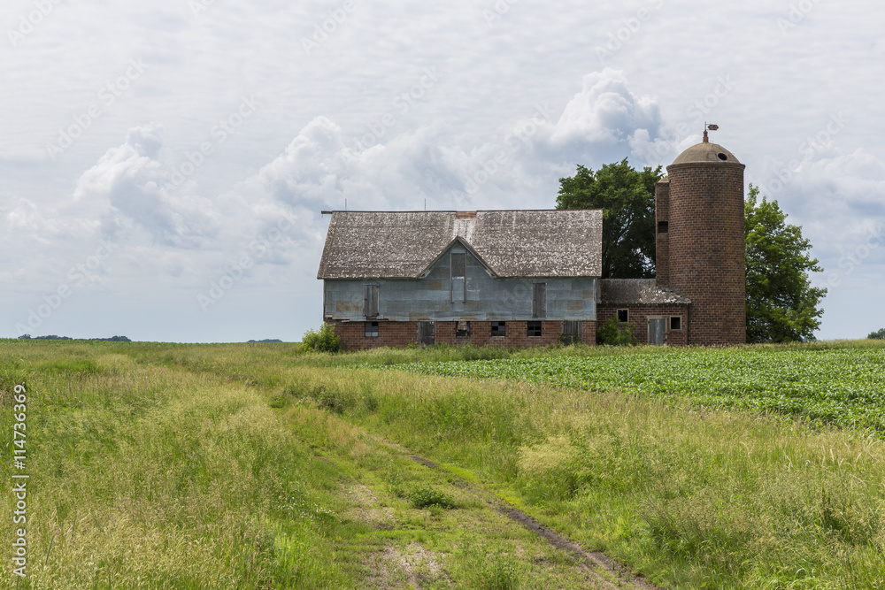 Old Barn Country Scene