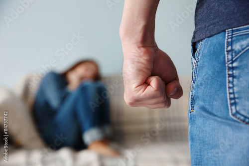 Family problems concept. Ma...