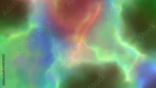 Shimmering soap-bubble colored background
