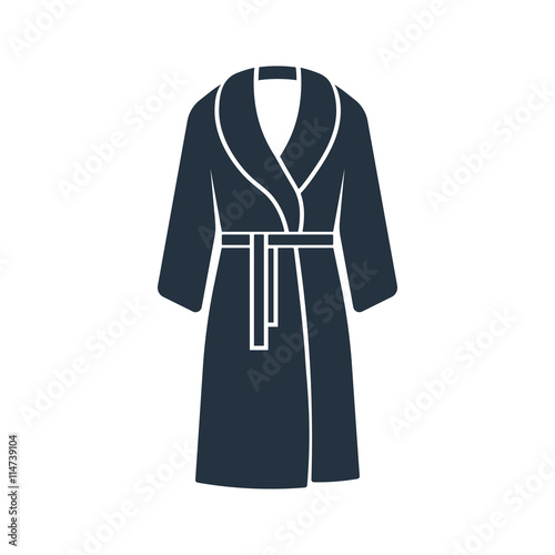 bathrobe, clothes 100 icons set