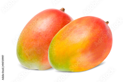 Mango isolated on white