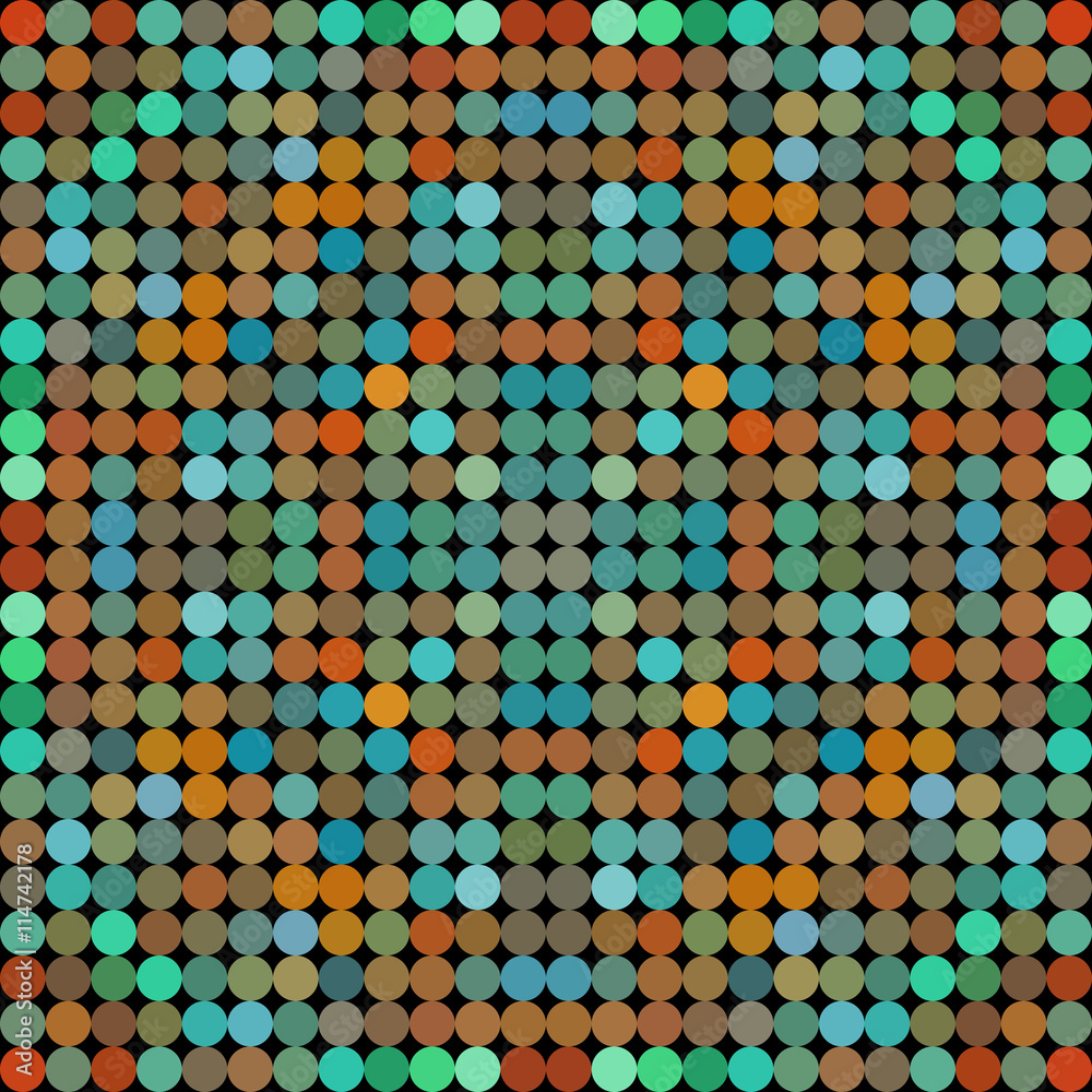 Kaleidoscopic low poly circle style vector mosaic background Kaleidoscopic low poly circle style vector mosaic background