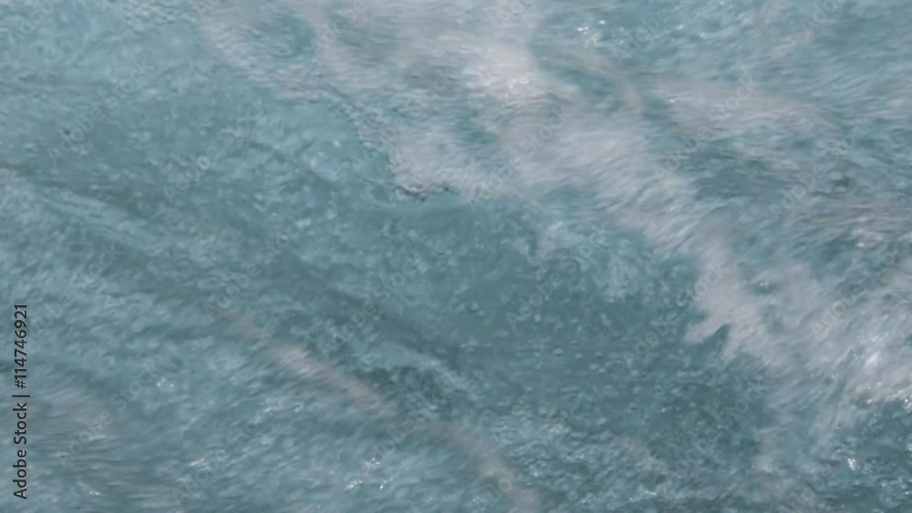 Surging splashing clear water Surging splashing clear water